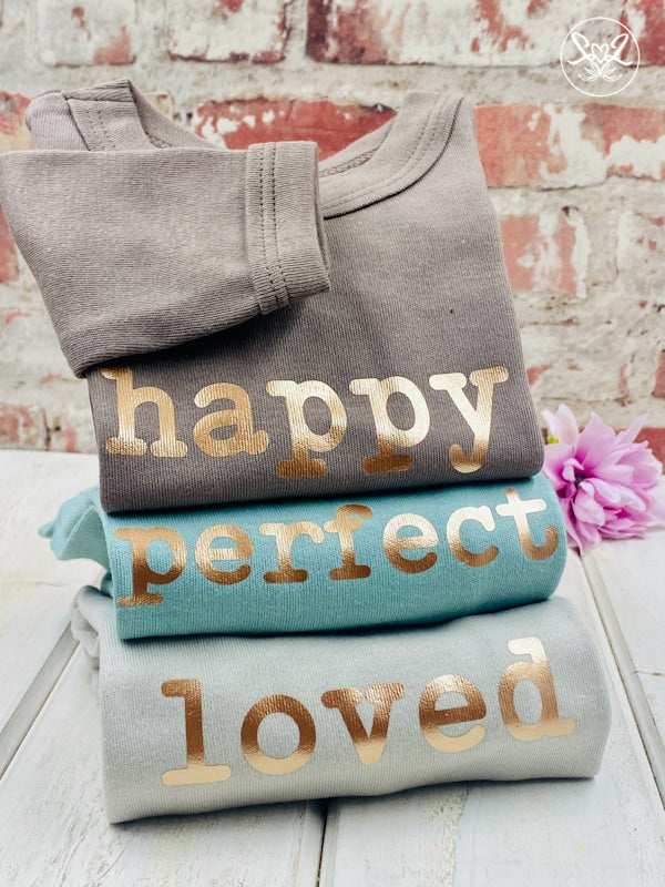Little Lumps "I Am" Baby Onesie