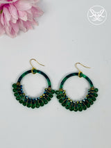 Usizo Safari Acrylic Hoops