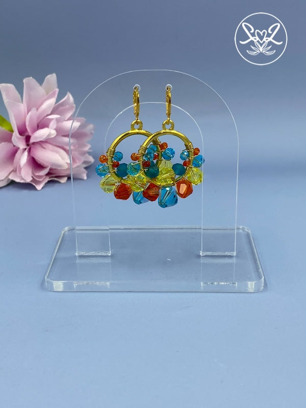 Usizo Africa Queen Round Earrings