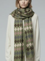 Ateljee Argyle Wrap - Moss