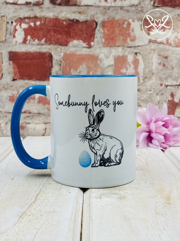 Somebunny Loves You Mugs