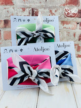 Ateljee Silky Square Scarf - Colour Blocks