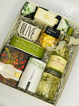 Olive and White Wine Gift Box