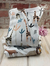 Baba Fishees L/Sleeve Footy Romper