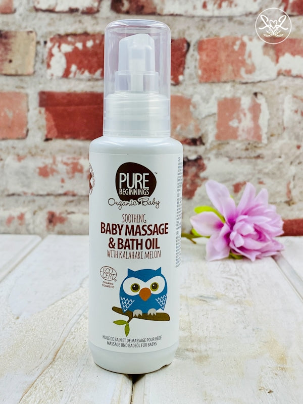 Pure Beginnings Organic Baby Massage & Bath Oil