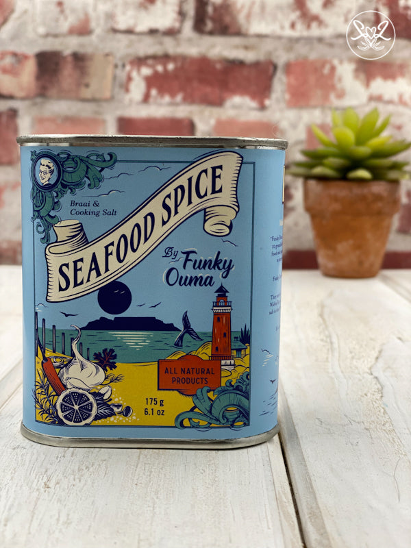 Funky Ouma Seafood Spice Tin 175g