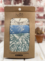 Halo Dish Covers Large Set of 3