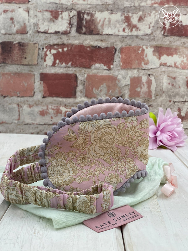 Kate Sunley Liberty Print Eye Mask