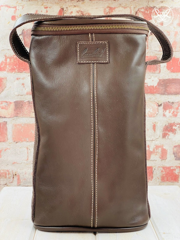 Leather Cooler Wine Pair Gift Box