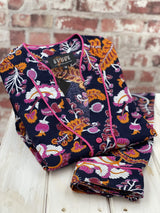 Exotic Nights Long PJ Set