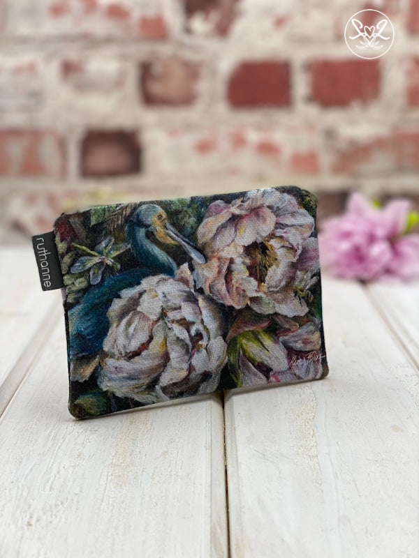Ruthanne Collection - Kim Black "Celebration Paradise" Coin Purse 13x10