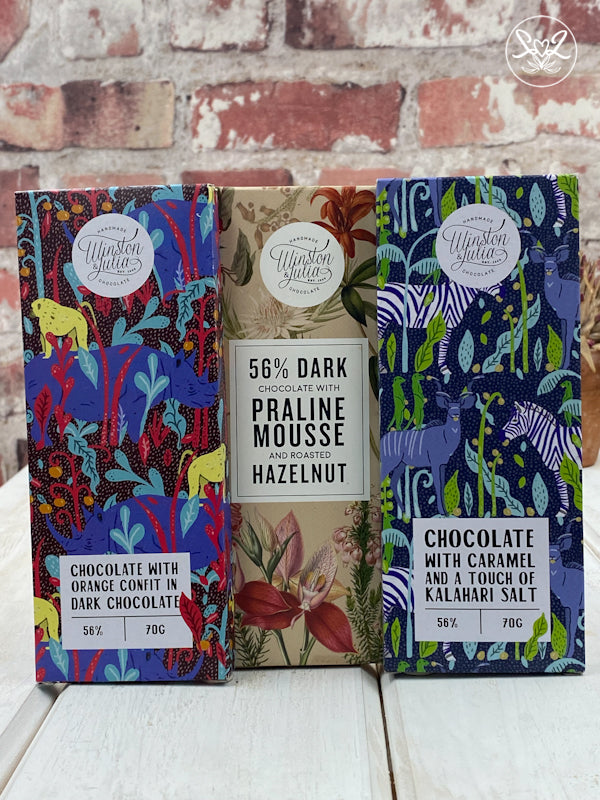 Winston & Julia 56% Dark Chocolate Slabs