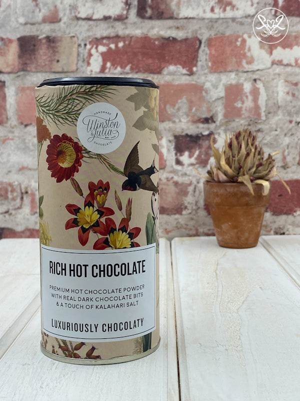 Winston & Julia Hot Chocolate Botanical Tube 250g