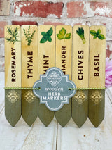 Sow Delicious Herb Planting Marker Set