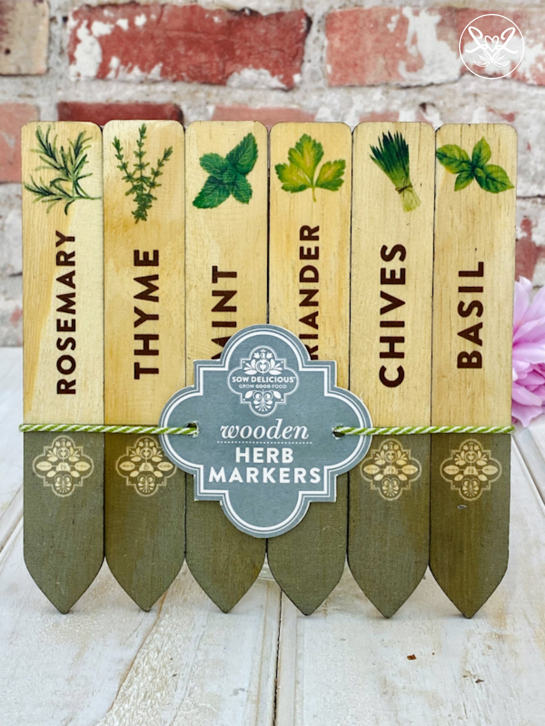 Sow Delicious Herb Planting Marker Set