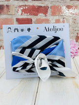Ateljee Silky Square Scarf - Colour Blocks