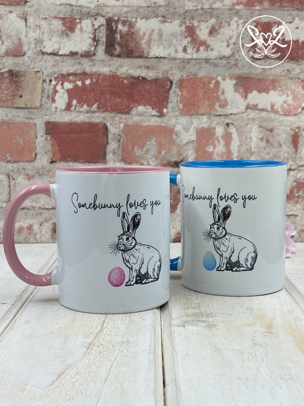 Somebunny Loves You Mugs