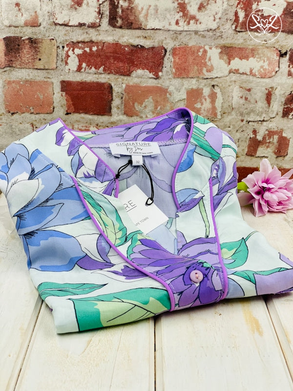 Lovely Lilacs Capri PJ Set