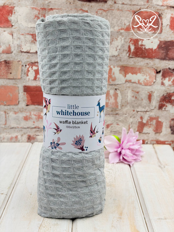 Cotton Waffle Baby Blankets