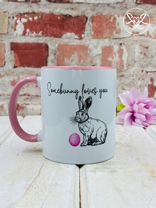 Somebunny Loves You Mugs