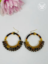 Usizo Safari Acrylic Hoops