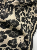 Ateljee Leopard Wrap - Tan/Black