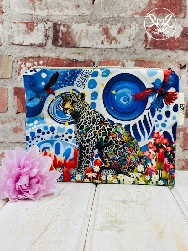 Hannah Claire Wild Leopard Blue Collection