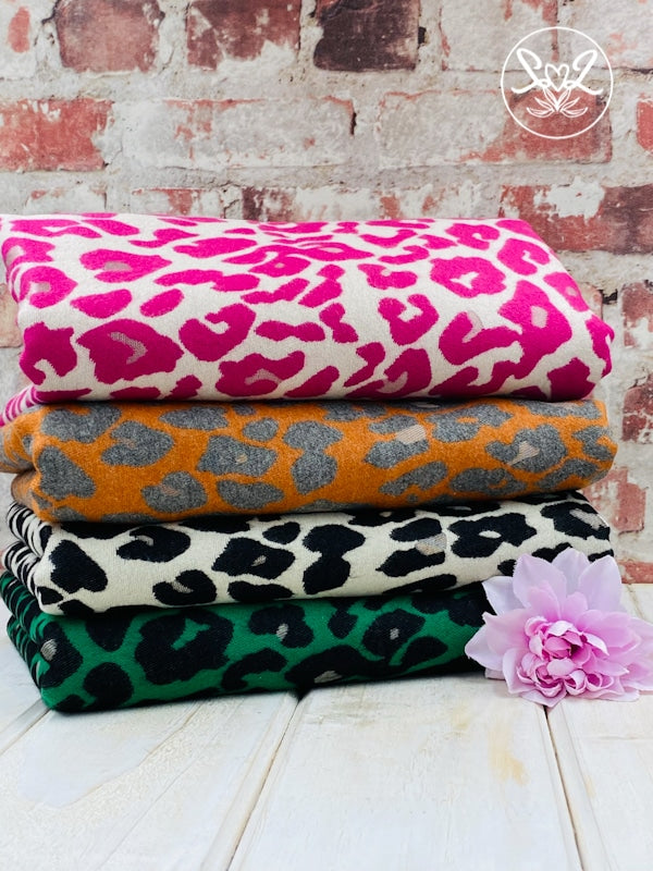 Ateljee Leopard Print Wrap