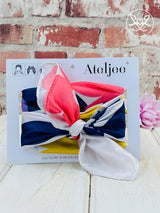 Ateljee Silky Square Scarf - Bloom Posy