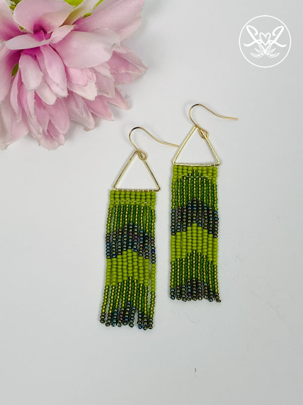 Usizo Africa Tassel Earrings