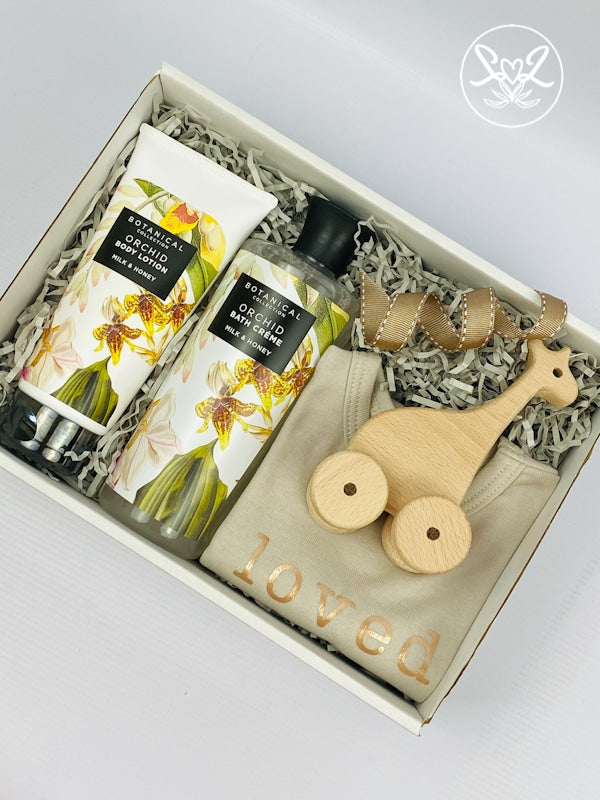 Loved Mom And Baby Spoils Gift Box