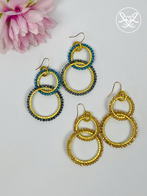 Usizo Africa Double-Link Earrings