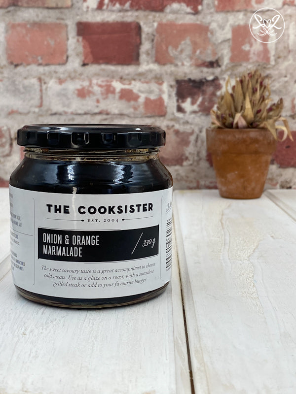 The Cooksister Onion & Orange Marmalade 330g