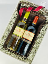 Leather Cooler Wine Pair Gift Box
