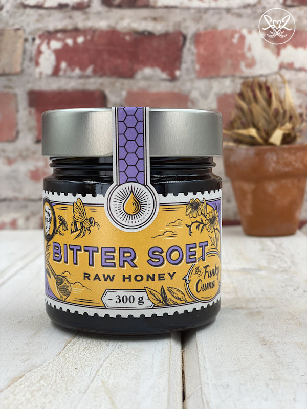Funky Ouma Bitter Soet Honey 300g