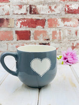 Urchin Art Viva Glam Grey Mugs