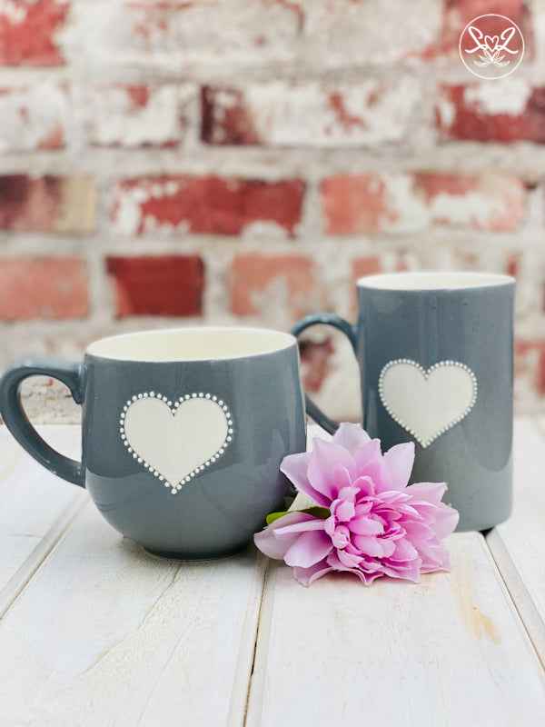 Urchin Art Viva Glam Grey Mugs