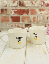 Urchin Art 'Tjie' Mugs