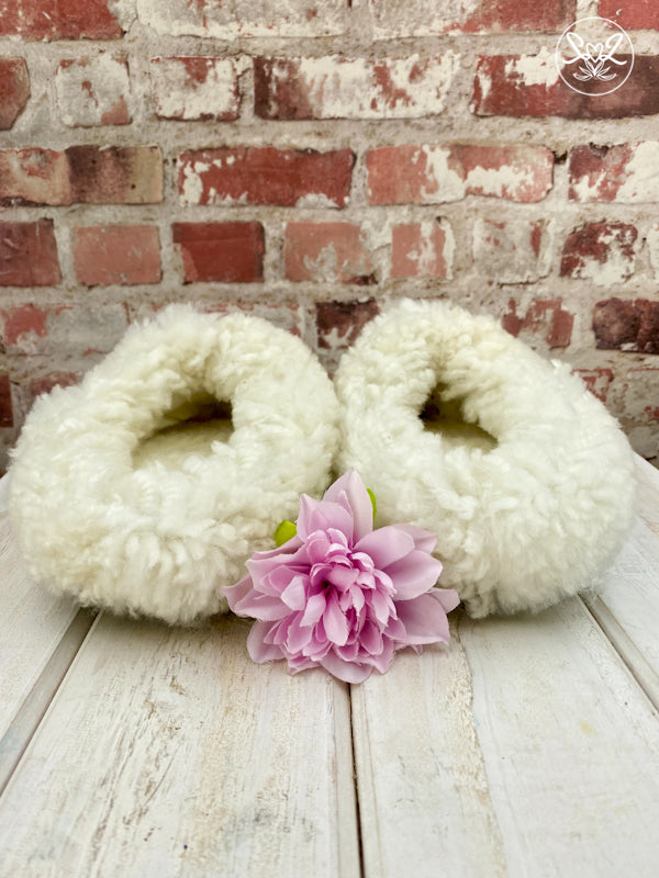 Sleek Sheepskin Slippers