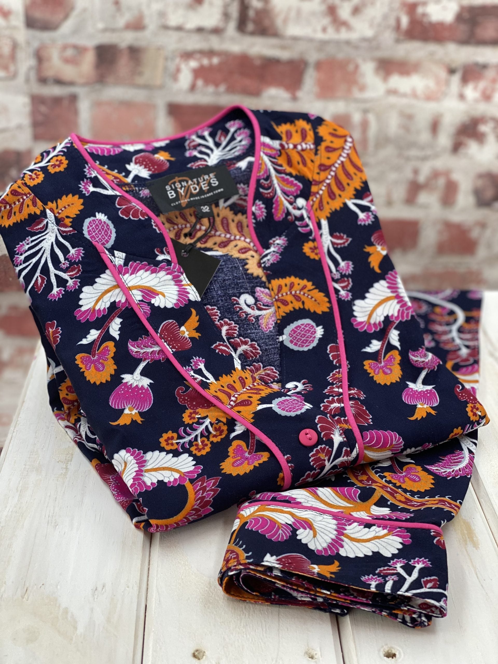 Exotic Nights Long PJ Set