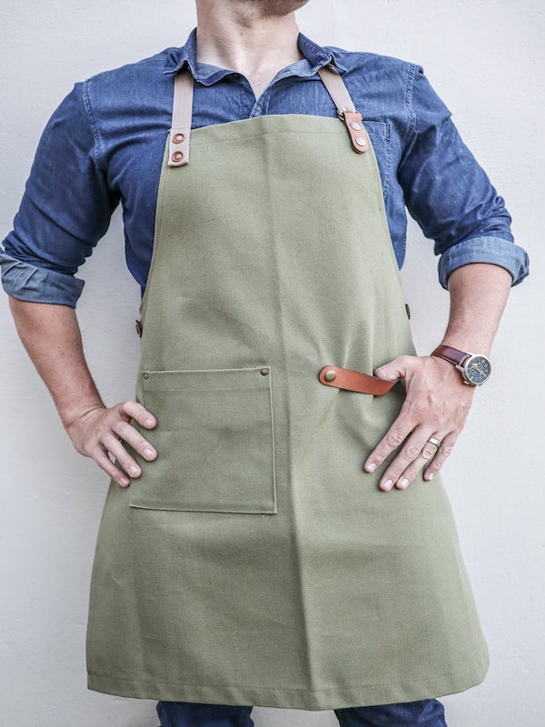 Pieter de Jager Canvas & Leather Apron