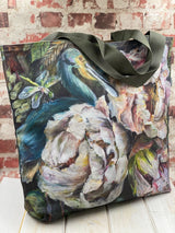 Ruthanne Collection - Kim Black 'Celebrating Paradise' Tote Bag 48x48