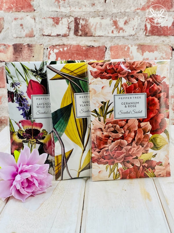 Pepper Tree Floral Scented Sachets