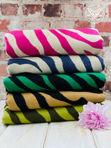 Ateljee Zebra Print Wrap