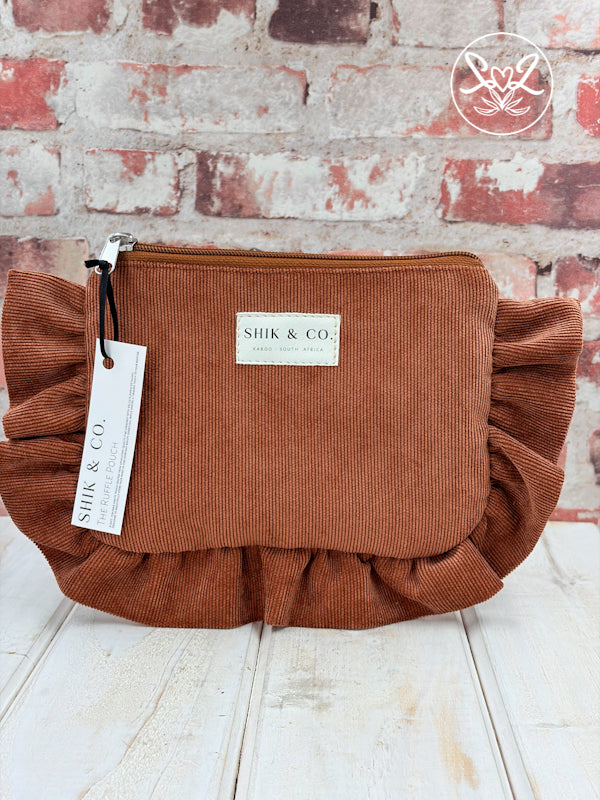 Shik & Co Ruffle Pouches
