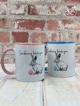 Somebunny Loves You Mugs