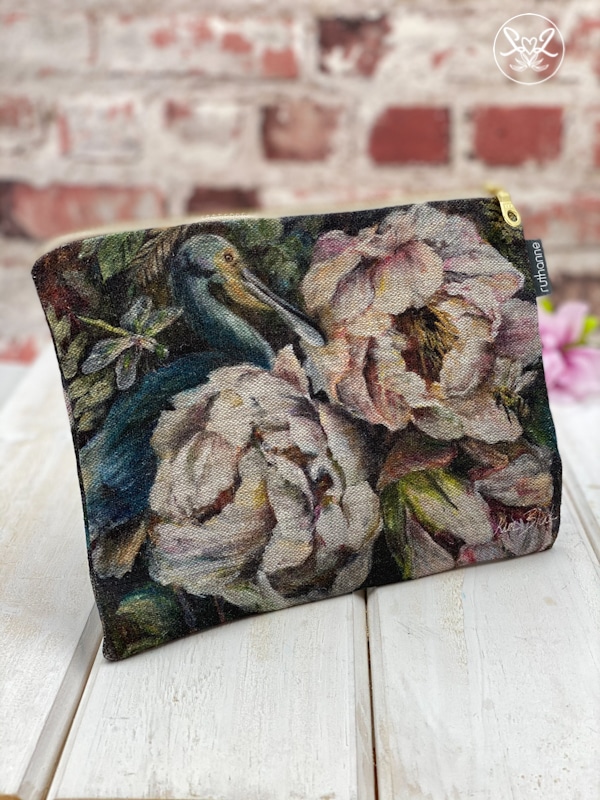 Ruthanne 'Celebrating Paradise' Cosmetic Bag 16x21cm 1 Ruthanne 'Celebrating Paradise' Cosmetic Bag 16x21cm
