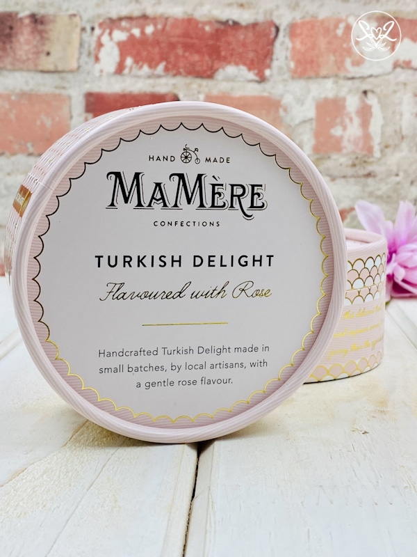 Gift Box Builder 40 Ma Mere Rose Turkish Delight 225g