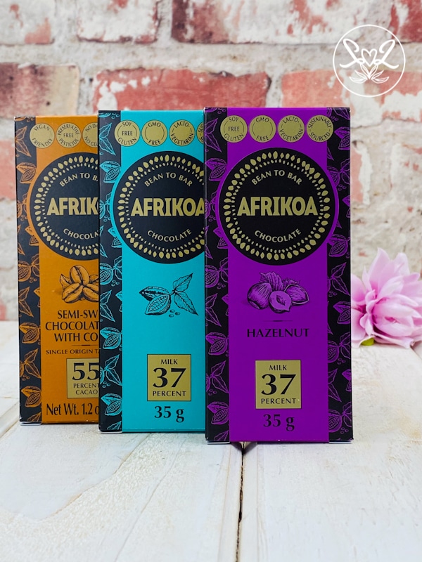 Afrikoa Chocolate Snack Bar 35g